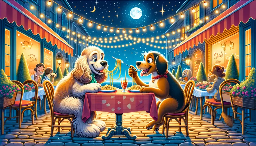 Lady and the tramp bedtime story