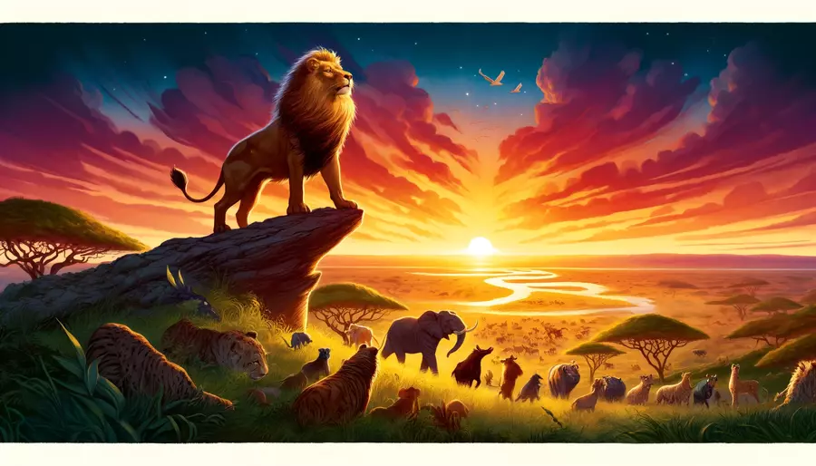 Lion King bedtime story