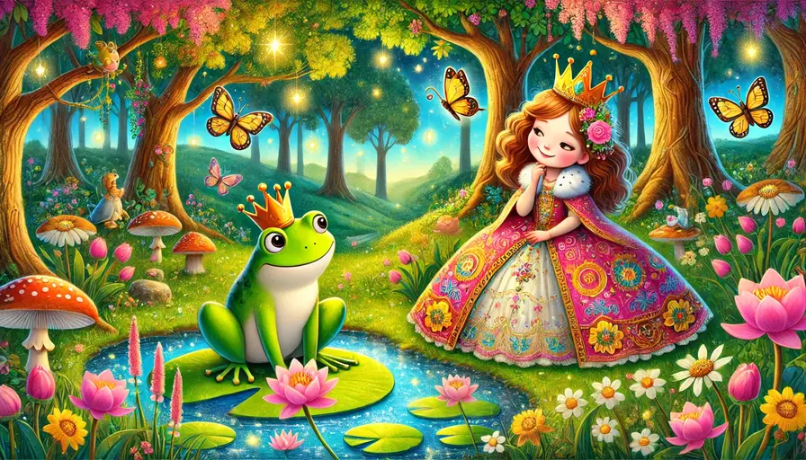 Princess and the frog bedtime story