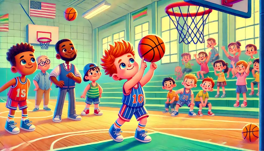 A bedtime story about basketball